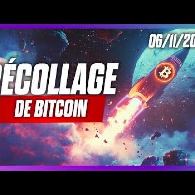 🚀DÉCOLLAGE de BITCOIN suite à la VICTOIRE de TRUMP :   Le grand début du BULLRUN ? cover