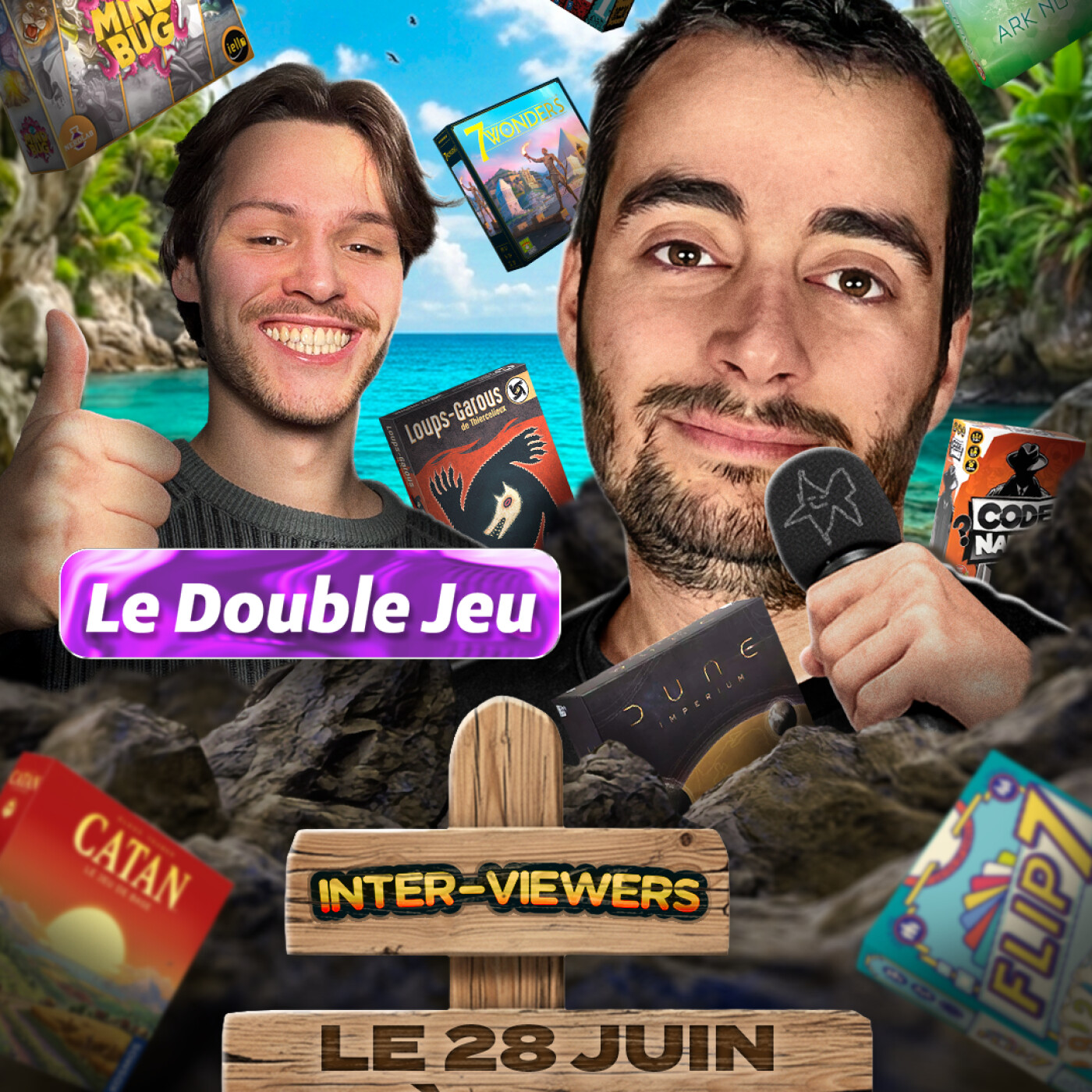 Je reçois le Double-Jeu / Alex (Créateur de contenu autour des jeux de société... mais pas que !) episode artwork