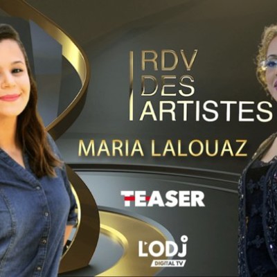 RDV des artistes برنامج "موعد الفنانين" يستضيف الفنانة المتألقة ماريا للواز cover