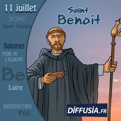 Le 21 mars 547, le futur saint Benoît meurt à l'abbaye du Mont Cassin cover