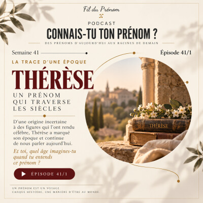 PRÉNOM THÉRÈSE — Origine, étymologie, histoire et symbolique du prénom cover