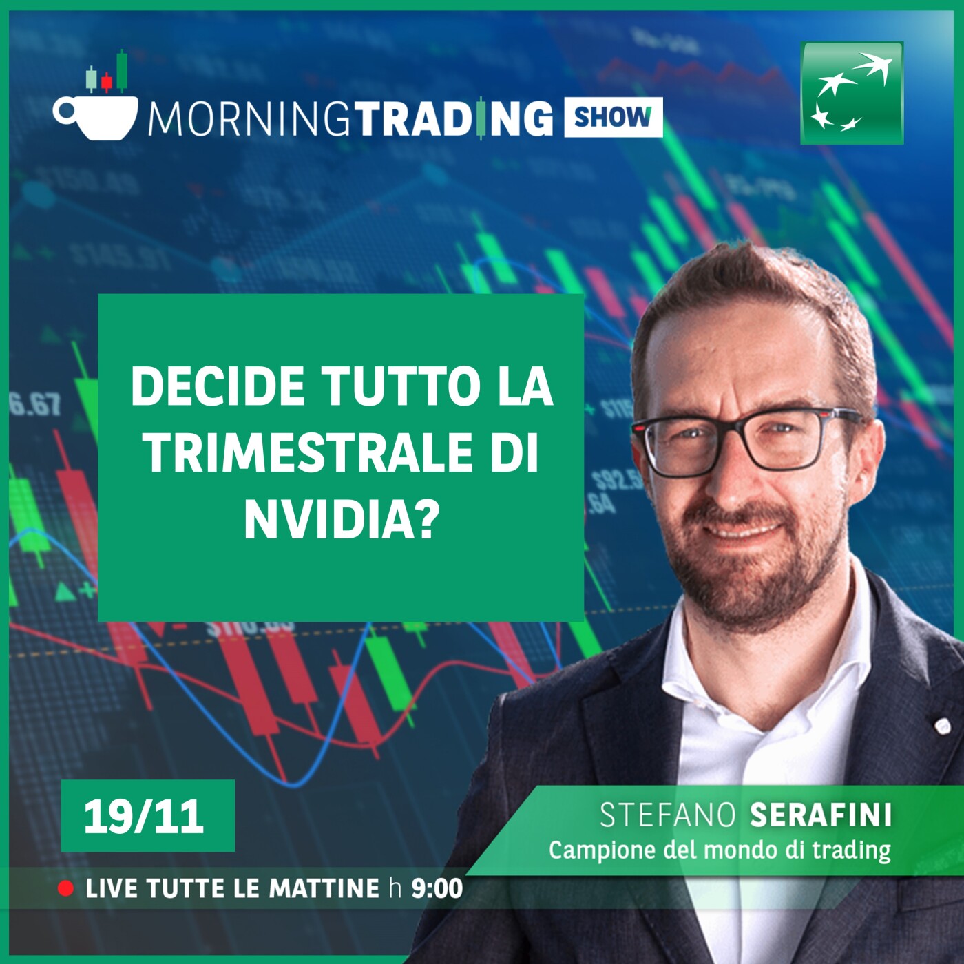 Decide tutto la trimestrale di Nvidia? - Morning Trading Show episode artwork