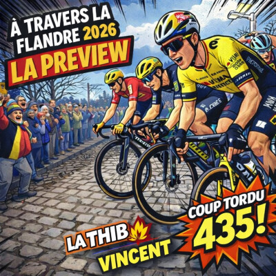 COUP TORDU EPISODE 435 : A TRAVERS LA FLANDRE 2026, LA PREVIEW cover