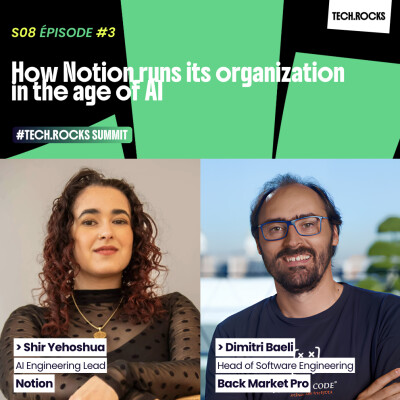 How Notion Runs Its Organization in the Age of AI — with Shir Yehoshua, AI Engineering Lead #S08EP03 cover