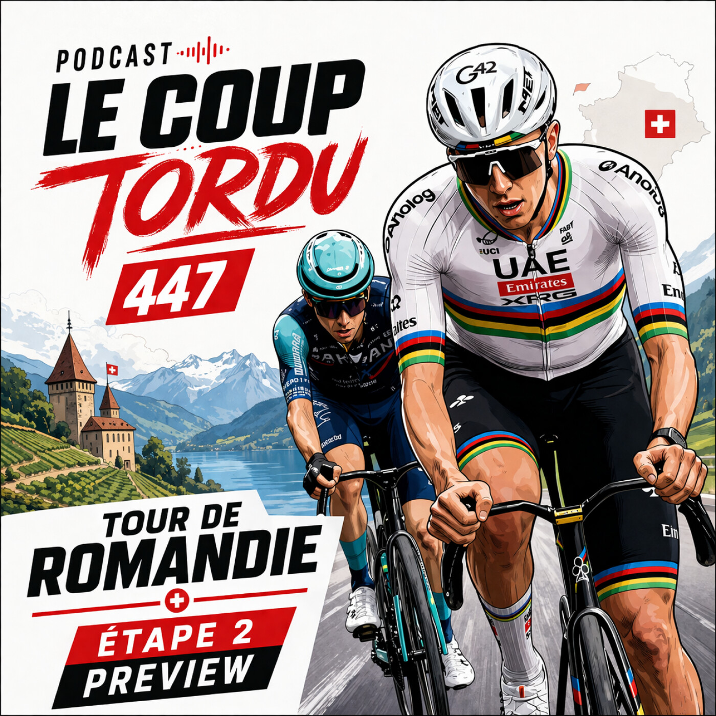 COUP TORDU 447 : TOUR DE ROMANDIE ETAPE 2, LA PREVIEW episode artwork
