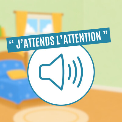J'attends l'attention - Les comptines d'Adeline cover