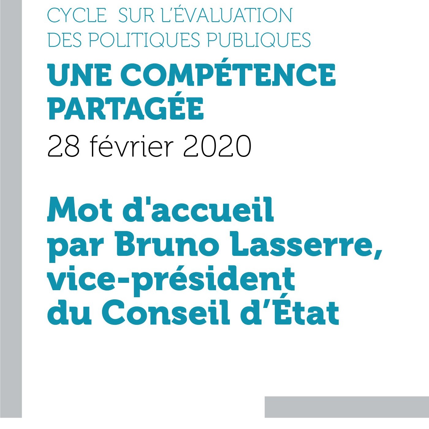 Les conférences du Conseil d\'État