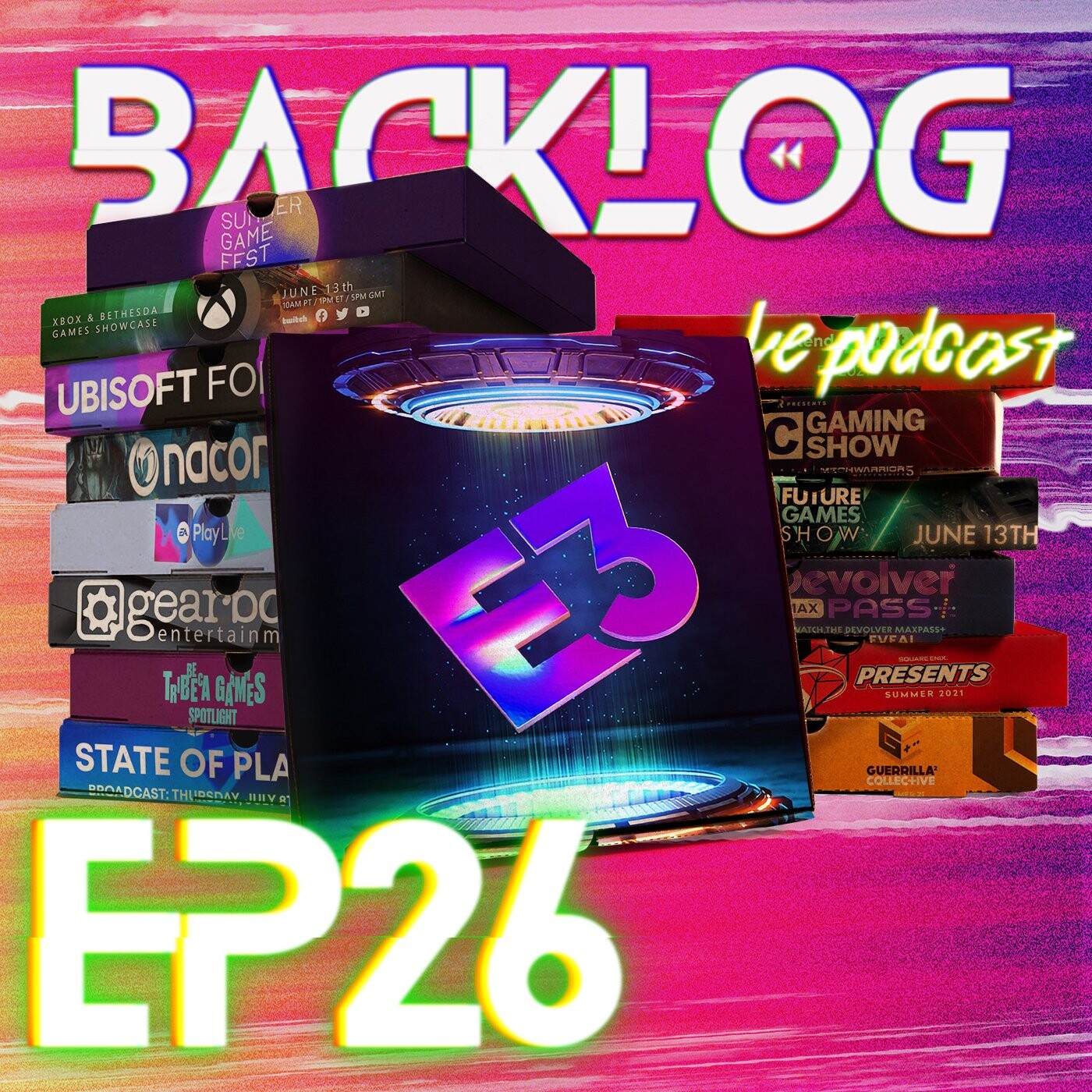 Backlog Episode 26 - E3 farandole de pizzas supplément Coleslaw à la Keighley