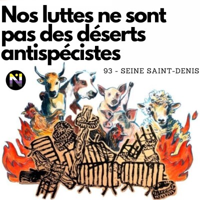 Nos luttes ne sont pas des deserts antispecistes cover