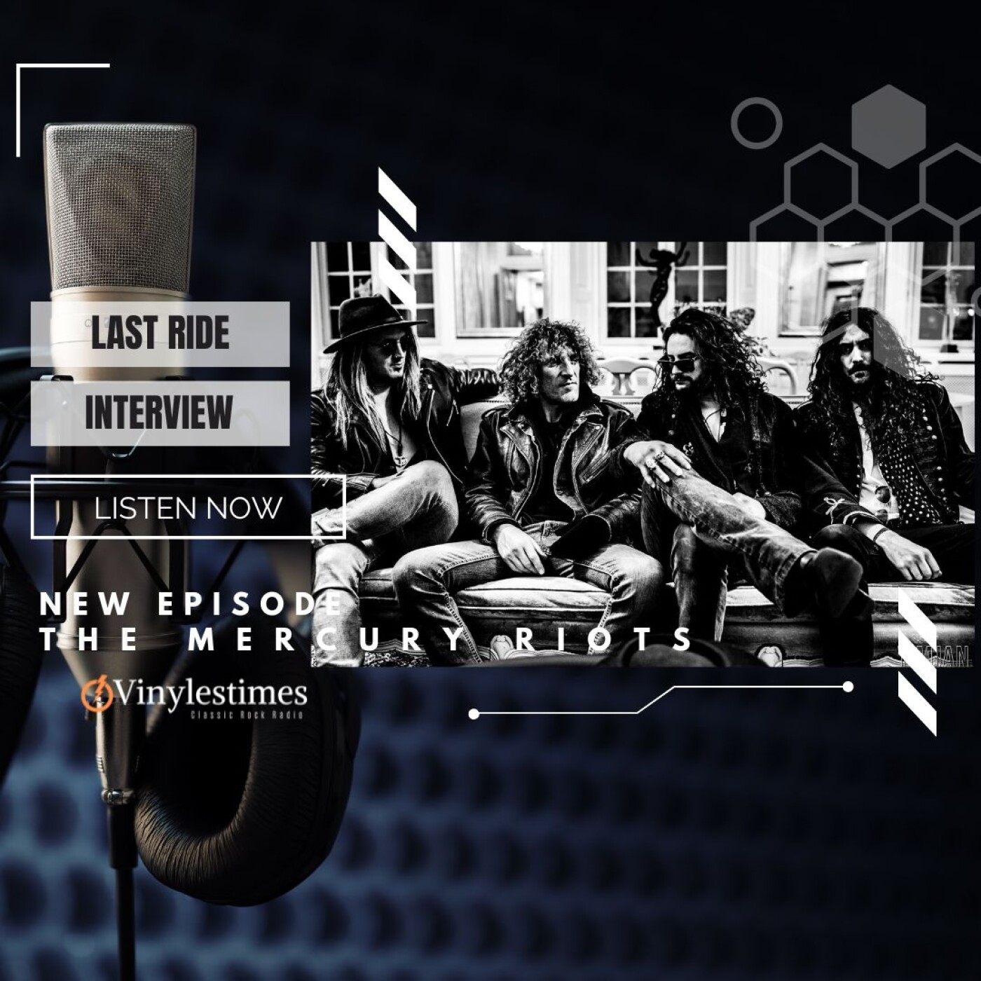 Last Ride - Interview du groupe The Mercury Riots avec le Doc.