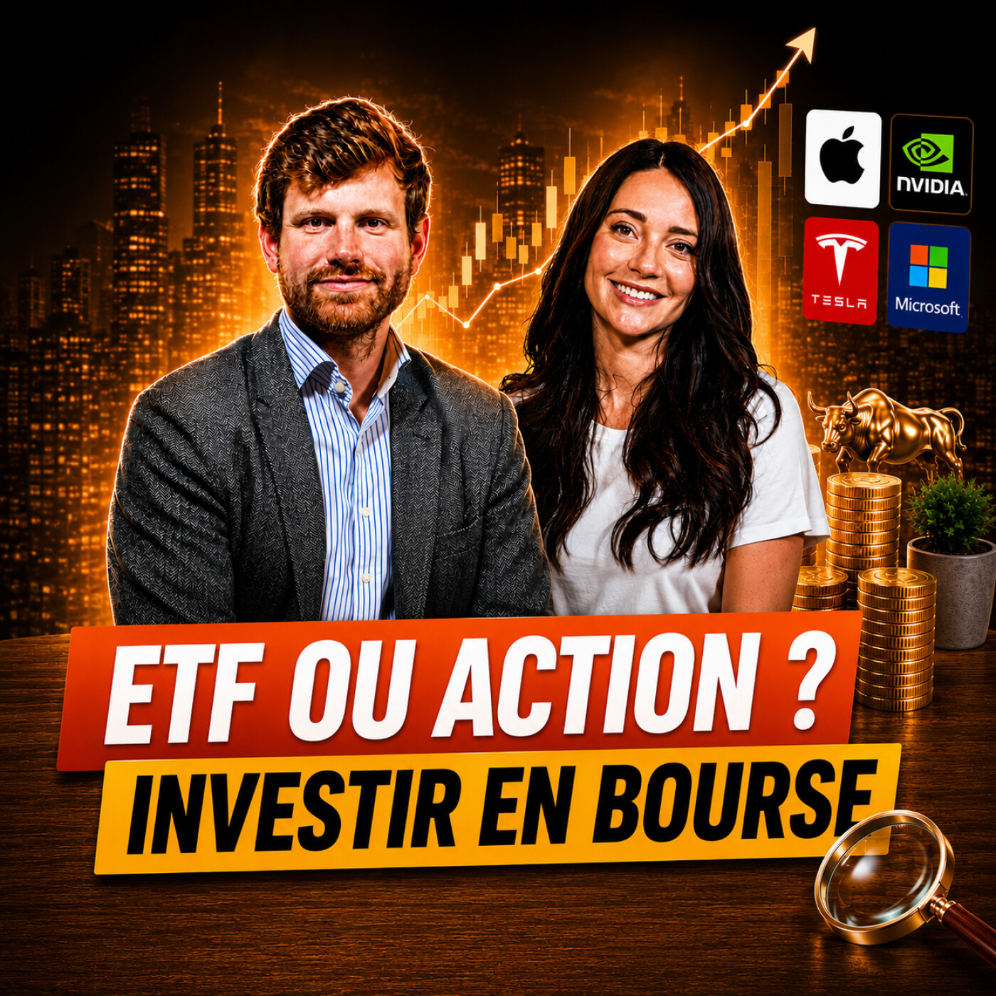 ETF OU ACTIONS : QUELLE STRATÉGIE FONCTIONNE VRAIMENT EN BOURSE AUJOURD'HUI ? episode artwork