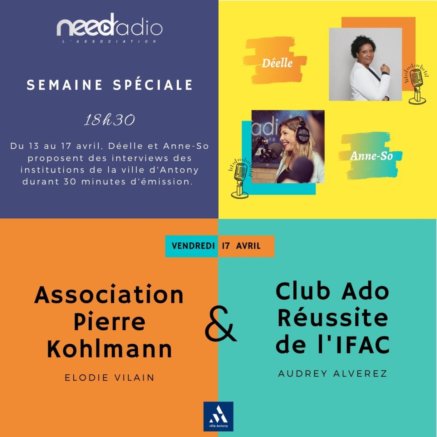 NRVDLP spéciale confinement – L'IFAC et l'association Pierre Kohlmann