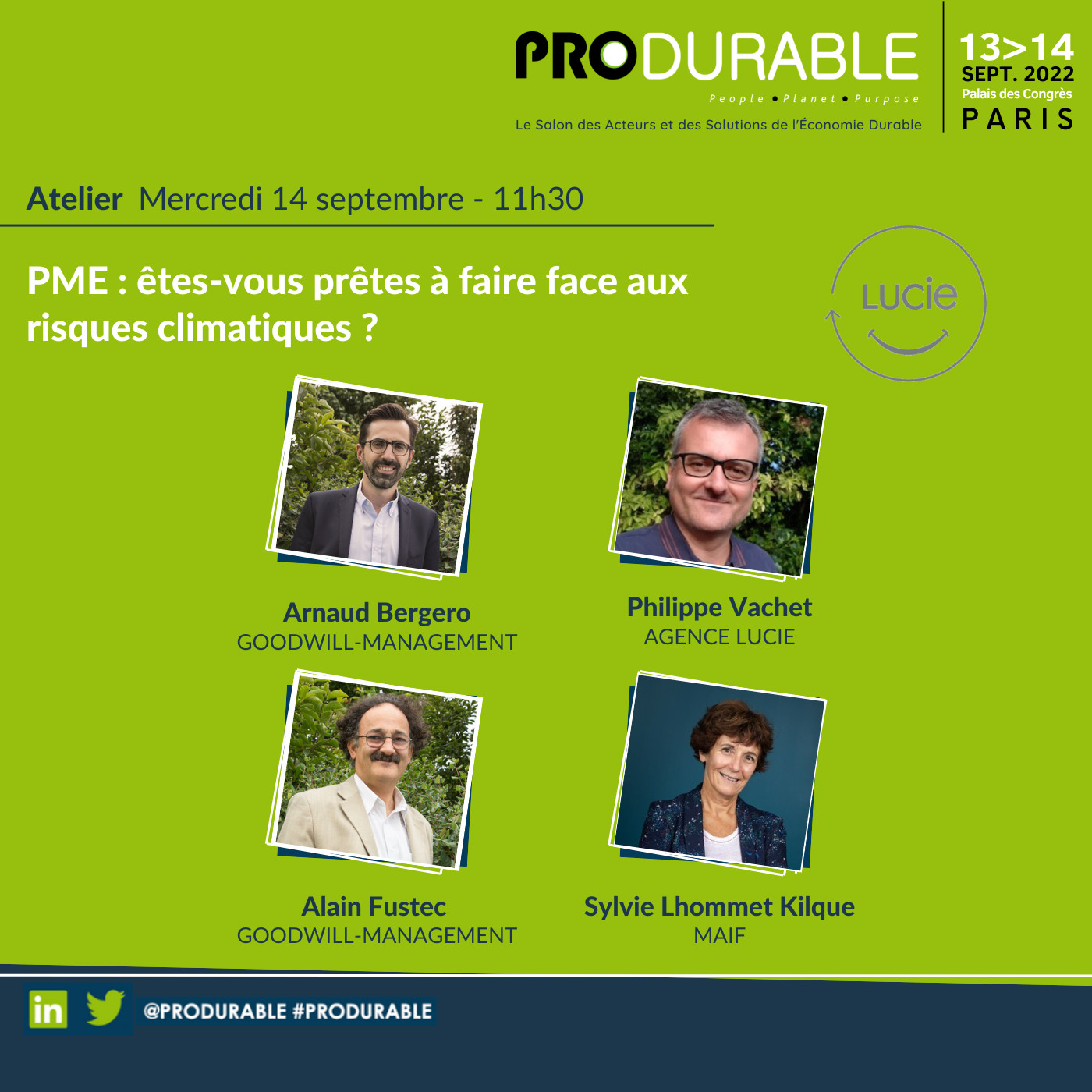 Transition Energie / Climat - PRODURABLE 2022