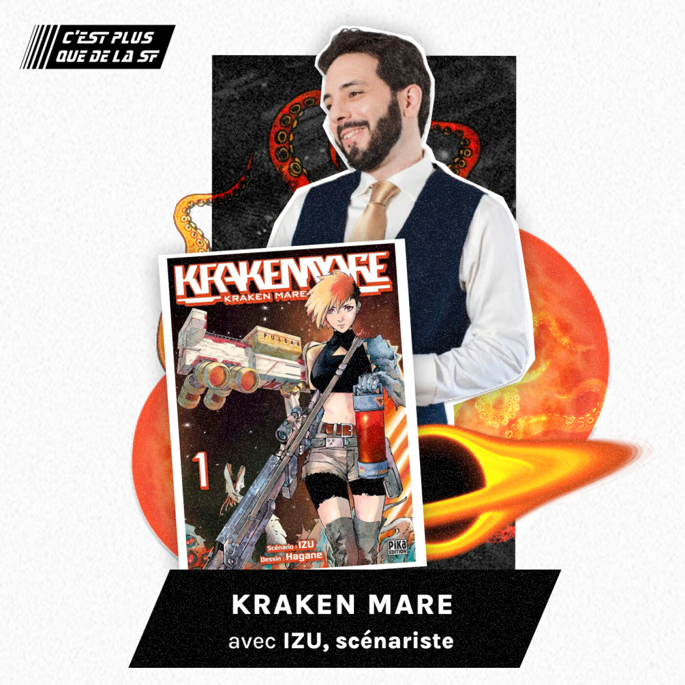 Découvrez le manga SF Kraken Mare - Izu