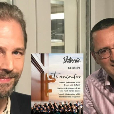 La chorale Psalmodie en concert à Pailly, Genève et Rougemont les 3, 4 et 10 décembre cover