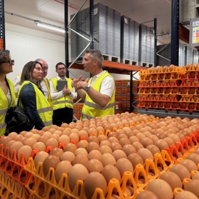 Région Grand-Est - Visite de la coopérative agricole Bureland cover