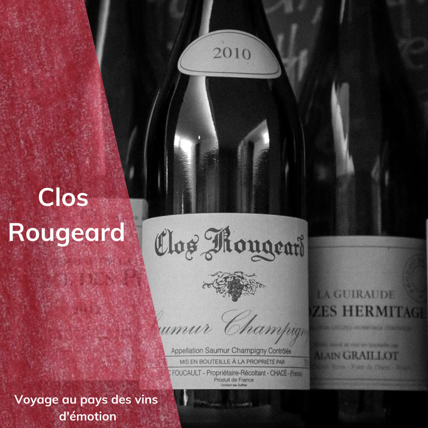 Des vins d'émotions : Clos Rougeard