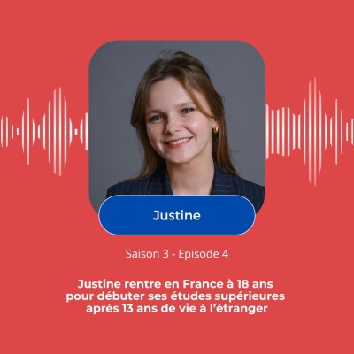 Justine grandit en Europe et rentre en France à 18 ans pour ses études supérieures cover
