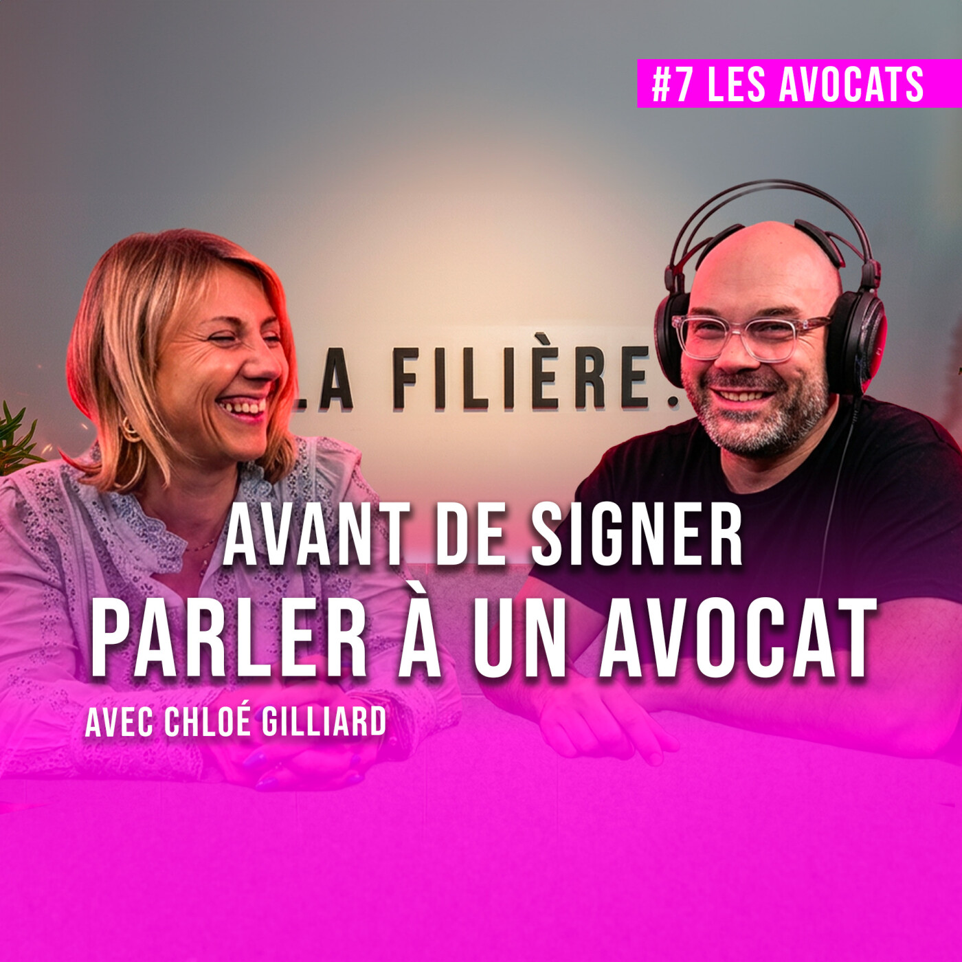 Droits, contrats, IA... - EMISSION #7 : Les Avocats avec Chloé Gilliard