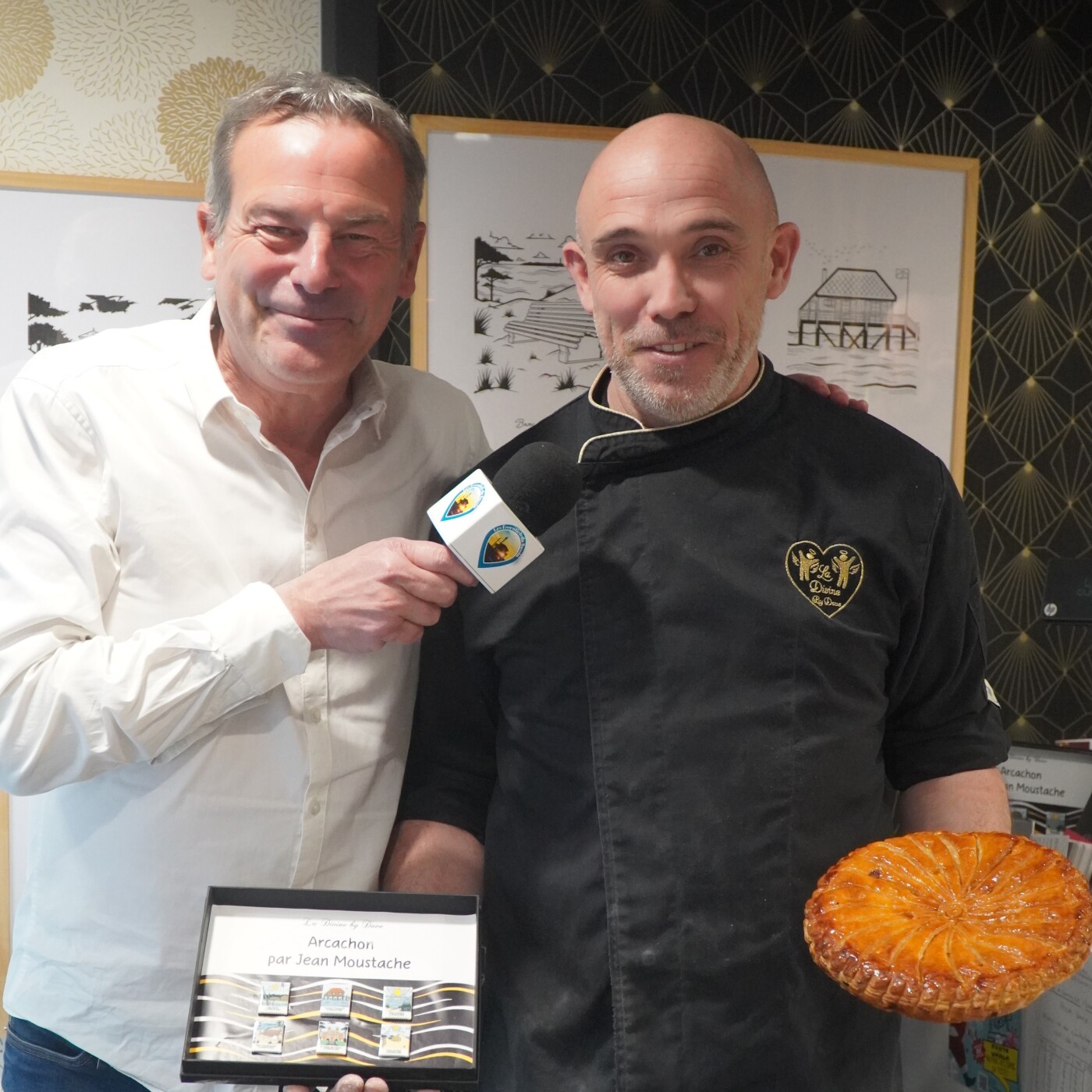 Depuis la boulangerie La Divine au Moulleau, à Arcachon, Dave  nous détaille ses galettes des rois avec des fèves emblématiques du Bassin episode artwork