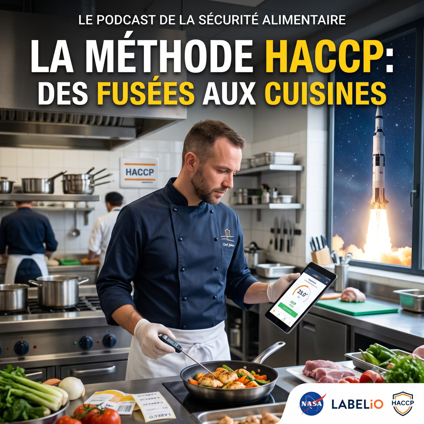 Artwork for LABELiO HACCP : Moins de paperasse, plus de cuisine ! 🎧