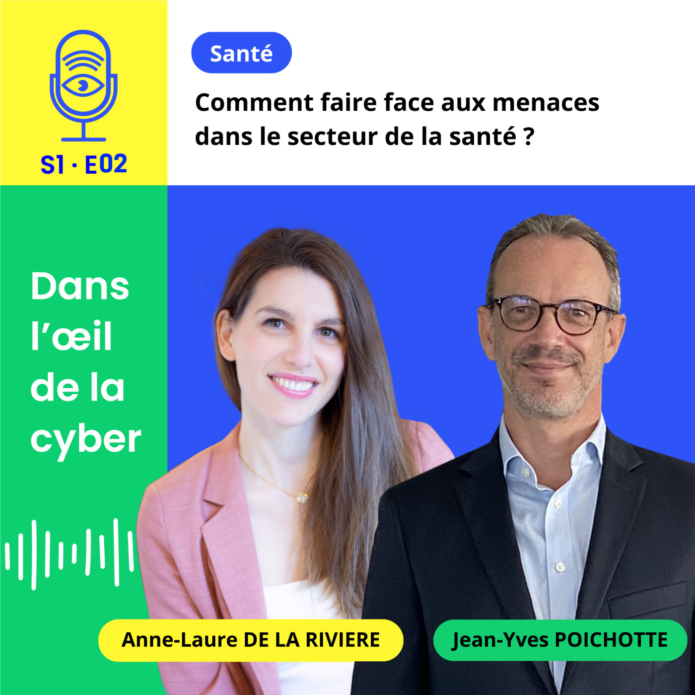 [S1E2] Comment faire face aux menaces dans le secteur de la santé ? - Jean-Yves Poichotte, RSSI, SANOFI