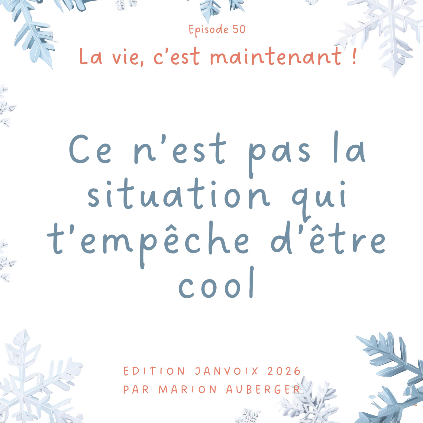 La vie c\'est maintenant !