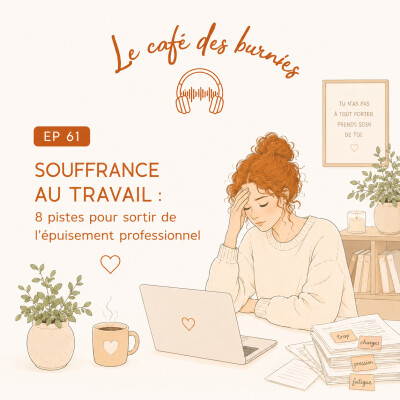 EP 61 SOUFFRANCE AU TRAVAIL : 8 pistes pour sortir de l'épuisement professionnel cover