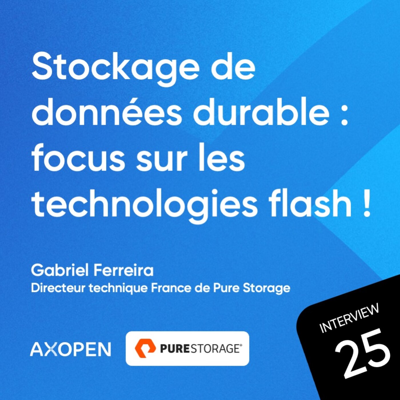 Stockage de données durable : focus sur les technologies flash !