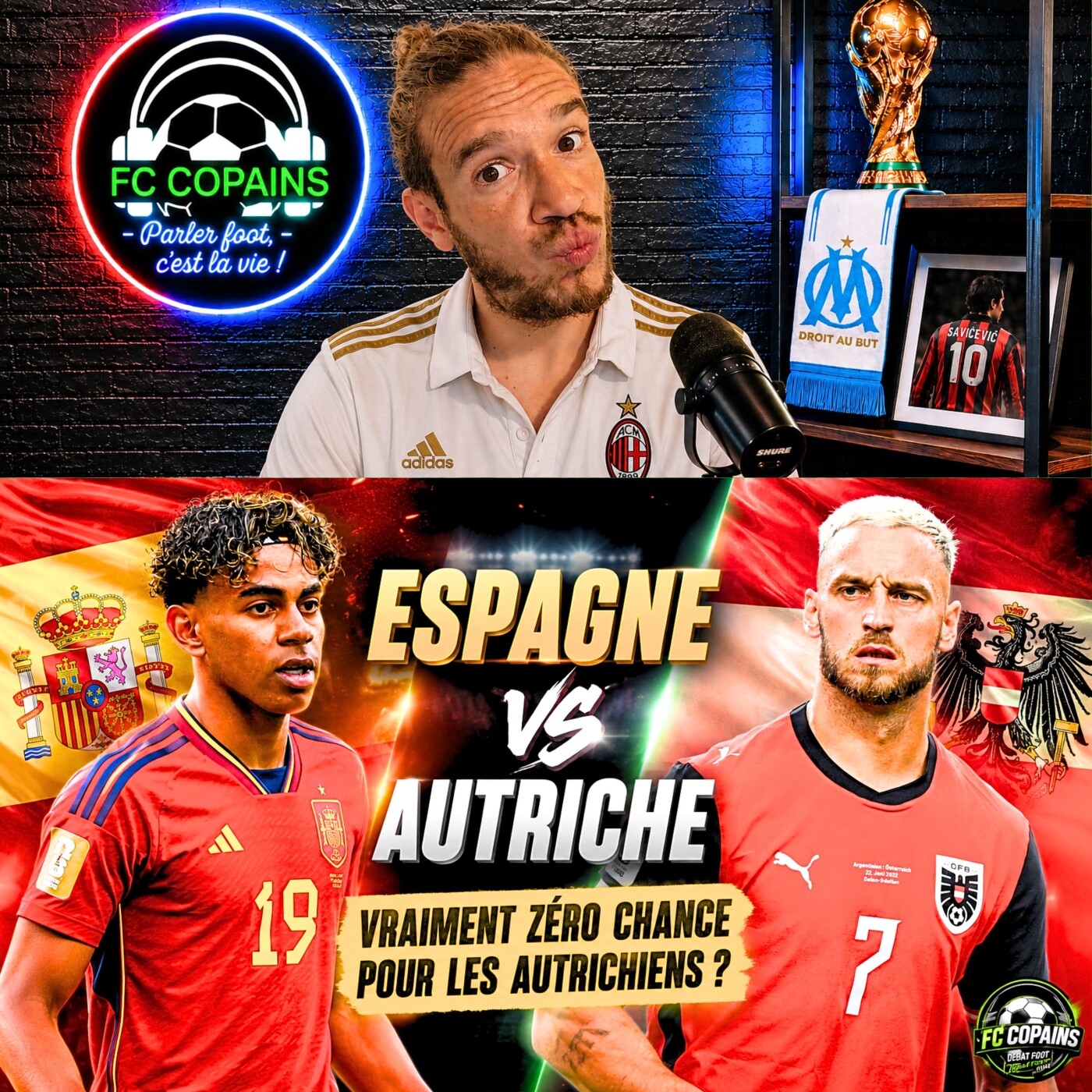 Débat Coupe du Monde 2026 - La preview - Espagne vs Autriche vraiment zéro espoir pour les Autrichiens ? episode artwork