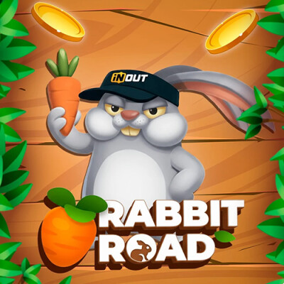 Introducing Rabbit Road 🐇 - The New Crash Game from InOut Games (2025) cover