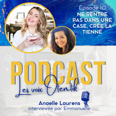 Ne rentre pas dans une case, crée la tienne, avec Anaelle Laurens cover