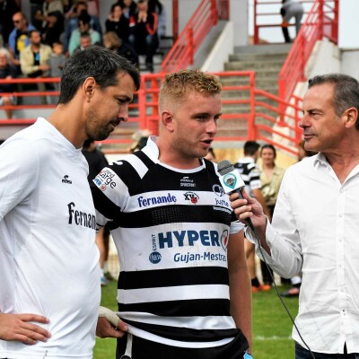 Félix Salomon 3ème ligne UAGM Rugb, nous livre ses impressions après la victoire à Castillon-La Bataille (34-8) cover