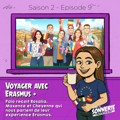 Voyager avec Erasmus + cover