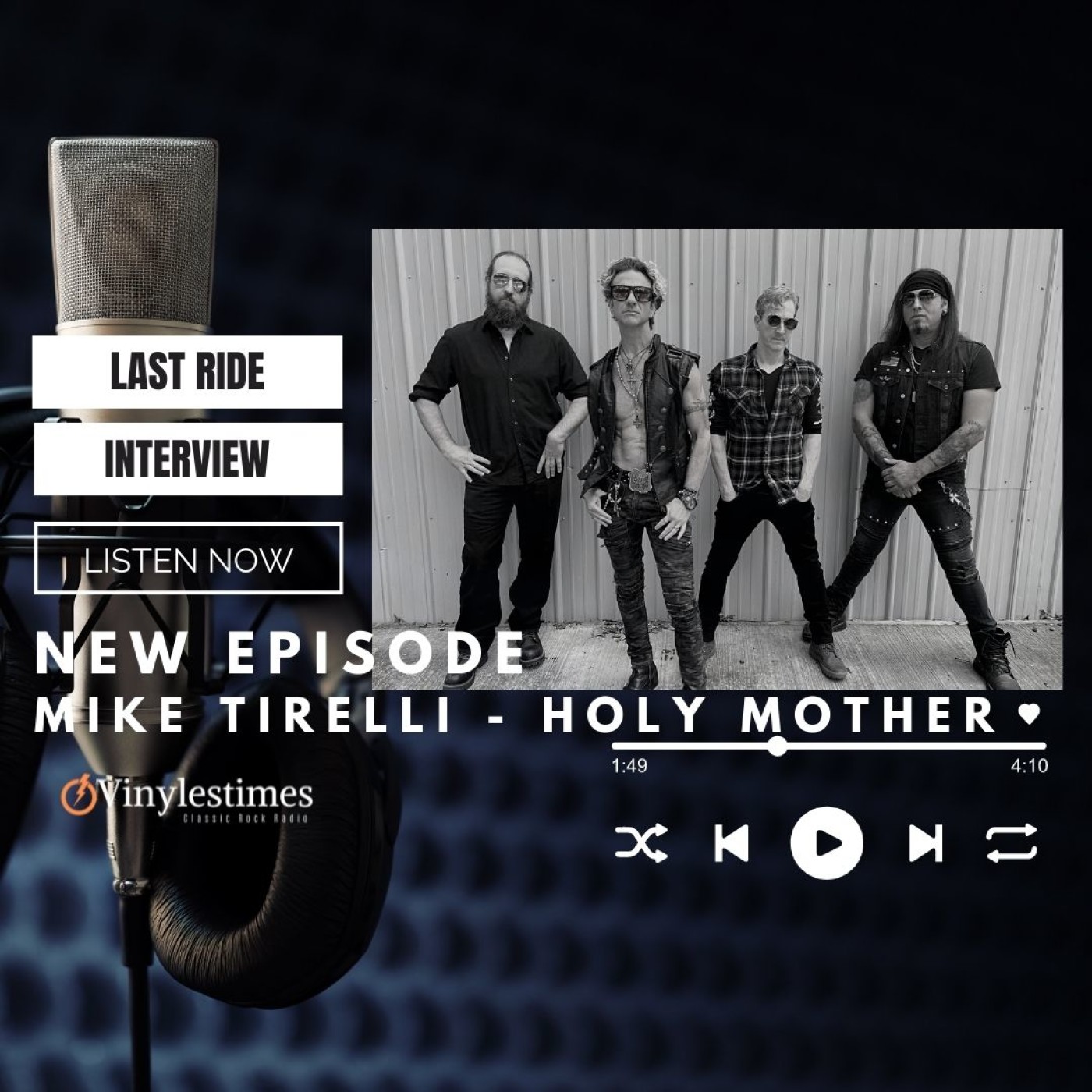Last Ride Interview - Mike Tirelli - Holy Mother - 04122022. episode artwork