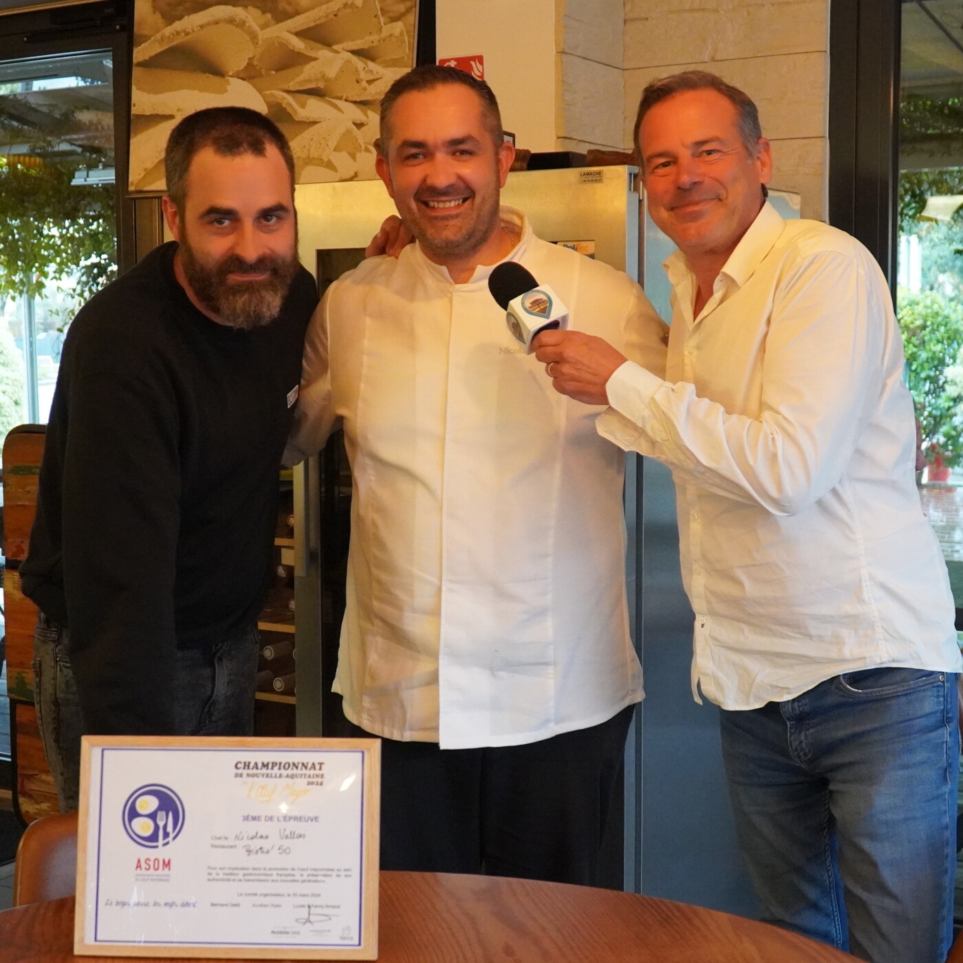Au Bistro'50, Matthieu Porte & le Chef Nicolas Vallois nous livrent leurs impressions après la 3ème place au concours du meilleur oeuf-Mayo episode artwork