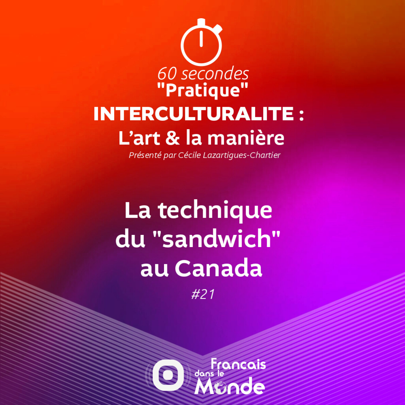 La technique du "sandwich" au Canada