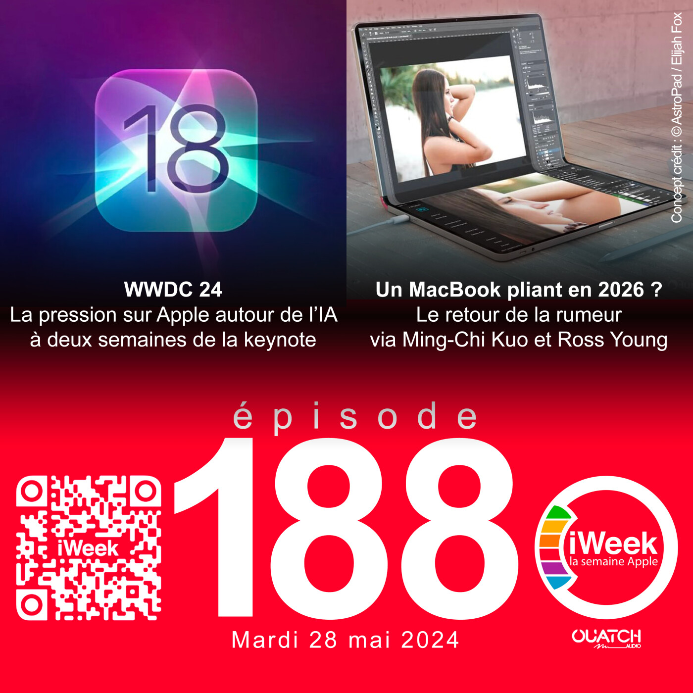 cover of episode IA : la pression sur Apple à deux semaines de la WWDC24