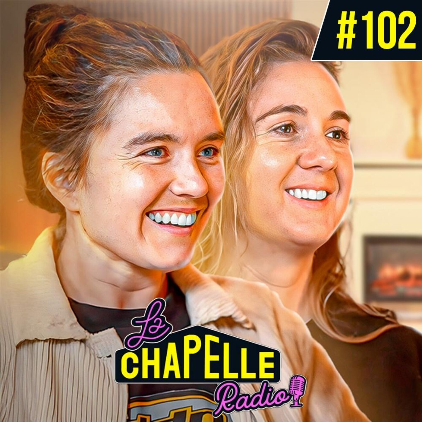 #102  Emilie Bernier & Marjolaine Grondin | Confessions d’un power couple episode artwork