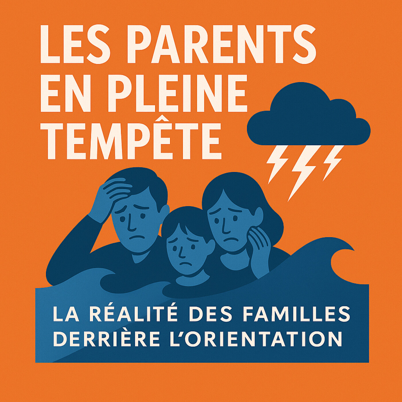 Les Parents en Pleine Tempête : la réalité des familles derrière l'orientation podcast artwork