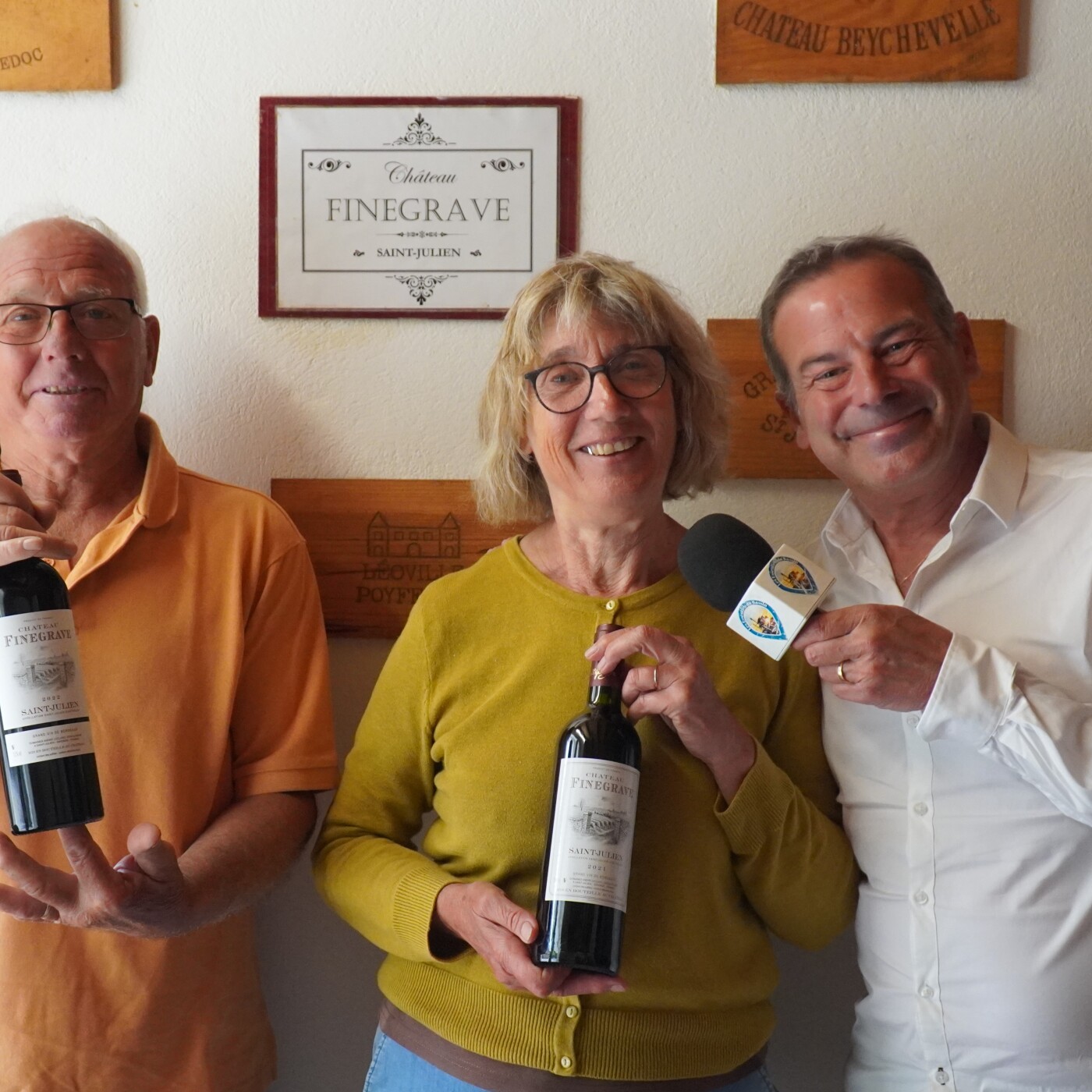 Depuis le Château Finegrave à Saint-Julien, Marie-Claude et Fidel Eliceche nous présentent leur histoire familiale et leur cuvée episode artwork