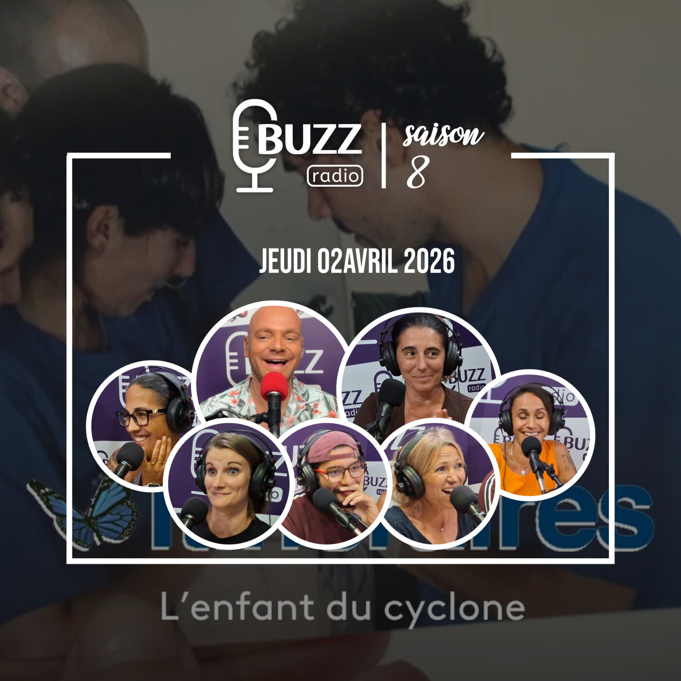 Jeudi 02 avril 2026 - L'association solidarité Tanna, et le documentaire l'enfant du cyclone episode artwork