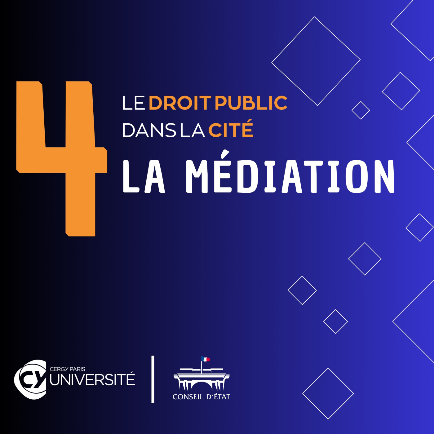 🎧 [Épisode 4] La médiation - Écoutez le podcast "Le droit public dans la cité"