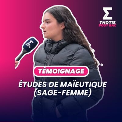 Études de maïeutique (sage-femme) : témoignage cover