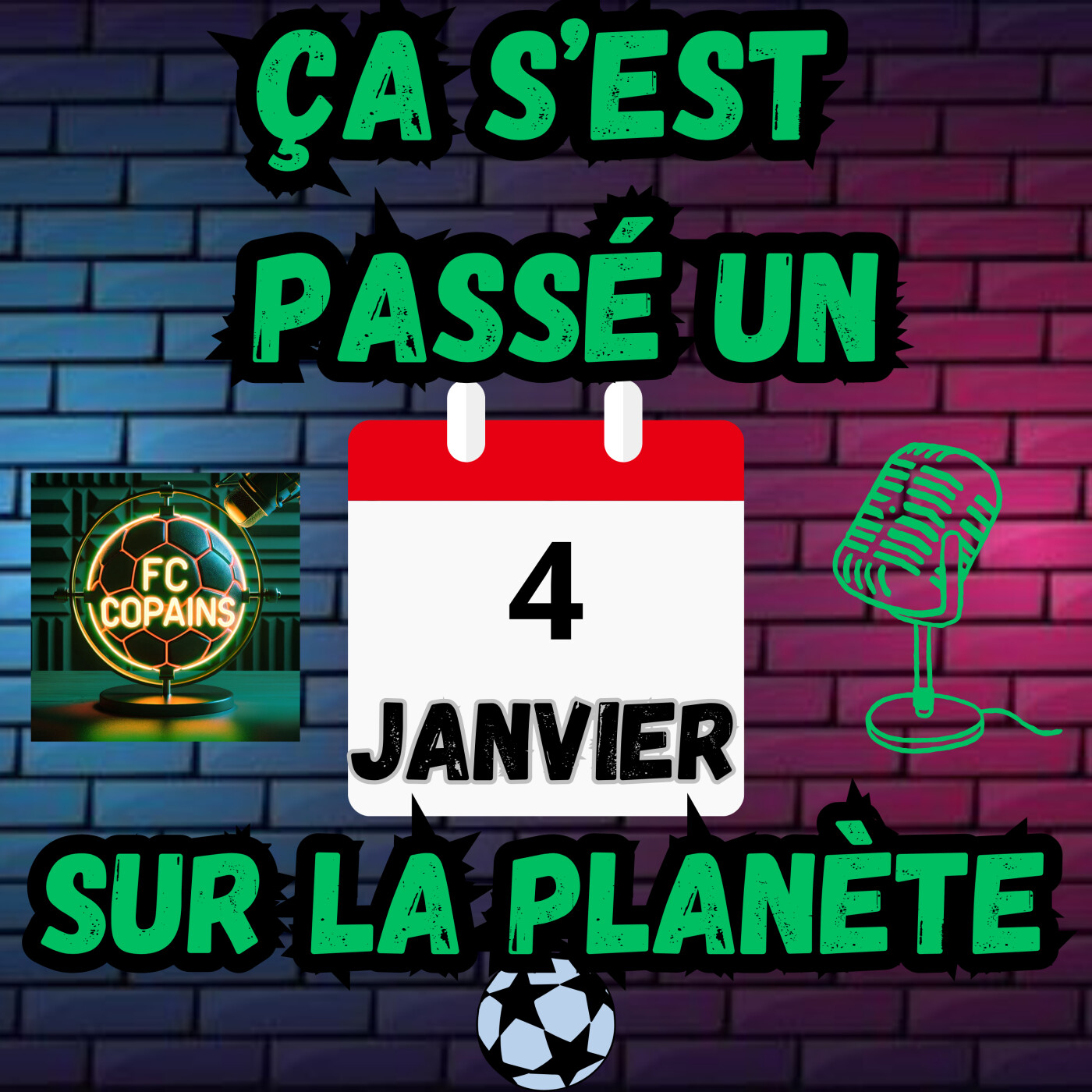 Il s'est passé quoi le 4 janvier sur la planète foot ?