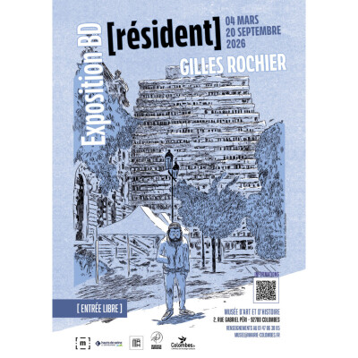 Résident. Episode 5. Gilles Rochier. A la rencontre de l'équipe du musée de Colombes. Dans ma bulle #777 cover