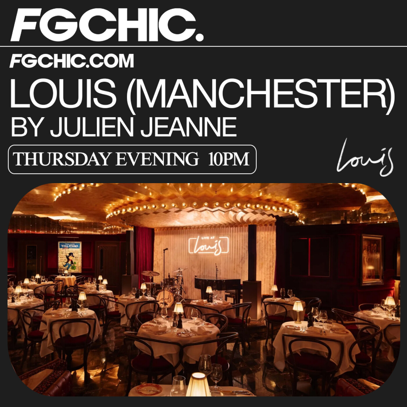 FG CHIC INVITE : LOUIS (MANCHESTER) AVEC JULIEN JEANNE episode artwork