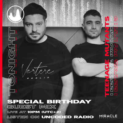 EP140 : Uncoded Session : Teenage Mutants [Techno] cover