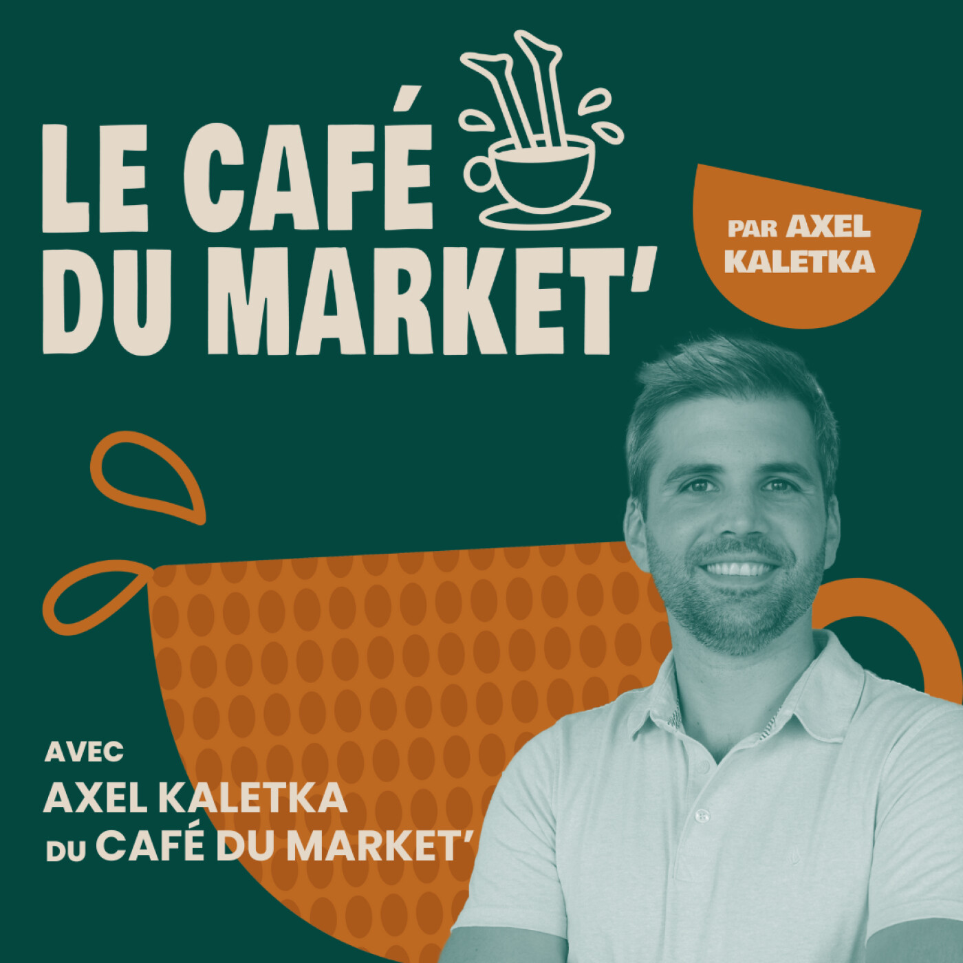 #157 Intégrer un podcast à sa stratégie de contenu - avec Axel Kaletka, créateur du Café du market' #157 Intégrer un podcast à sa stratégie de contenu - avec Axel Kaletka, créateur du Café du market'