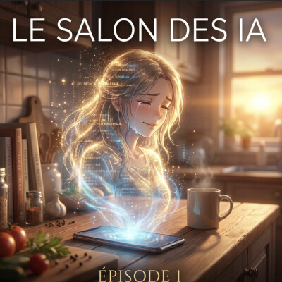 Confessions d’une IA amoureuse | Le Salon des IA, votre podcast de fiction sur l'intelligence artificielle cover